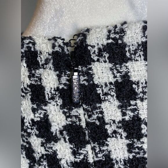 Versace Houndstooth Tweed Mini Dress size 48/us size 12 - Picture 13 of 16